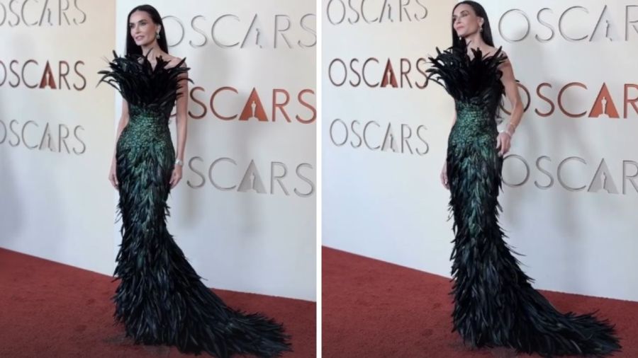 Look de Demi Moore en los Premios Oscar 2026