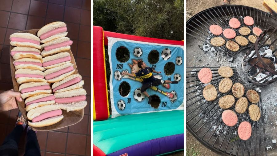 Cumpleaños de Momo, hijo de Jimena Barón