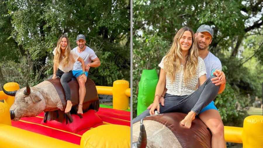 Cumpleaños de Momo, hijo de Jimena Barón