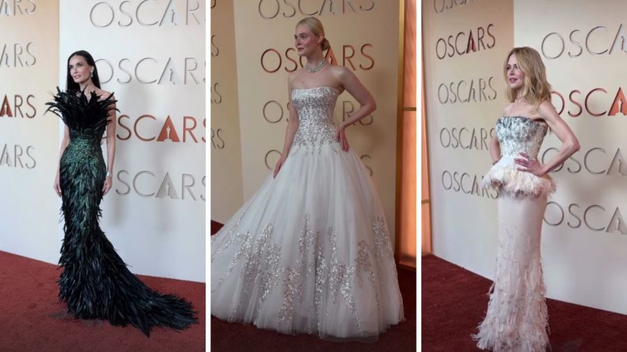 Demi Moore, Nicole Kidman, Elle Fanning