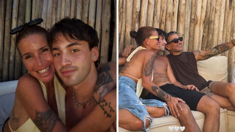 Flor Peña y Toto Otero