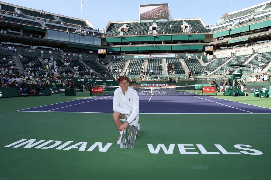 Jannick Sinner en Indian Wells
