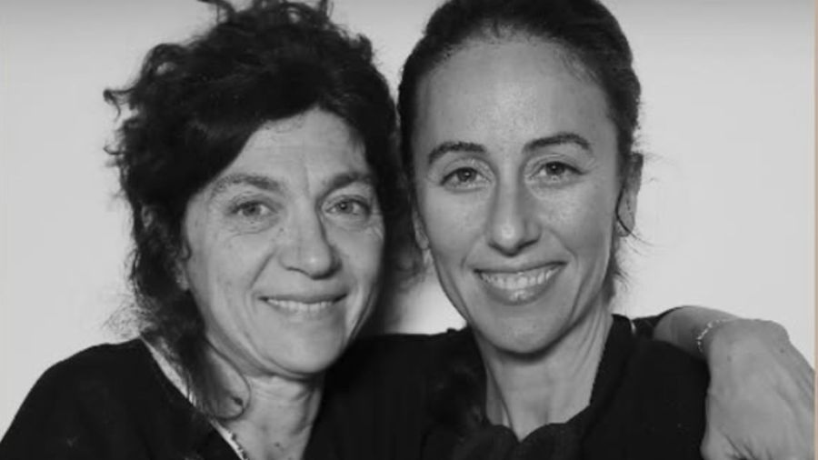 Two People Exchanging Saliva