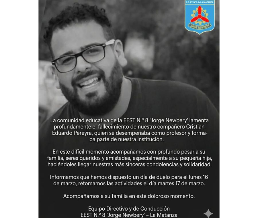 Un docente fue asesinado cuando trabajaba como chofer de una app 20260316