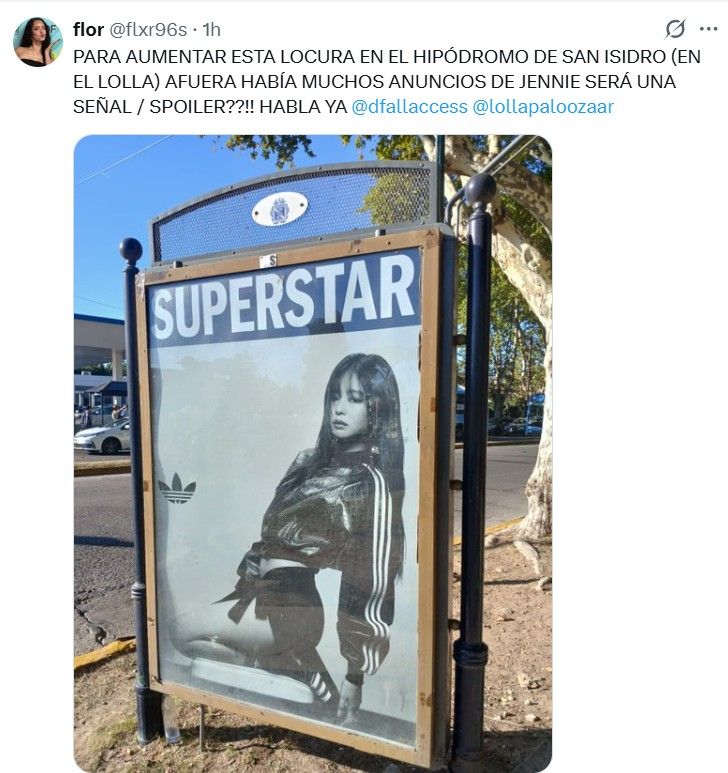 Los fans argentinos quieren a Jennie de BLACKPINK en Lollapalooza 2027 