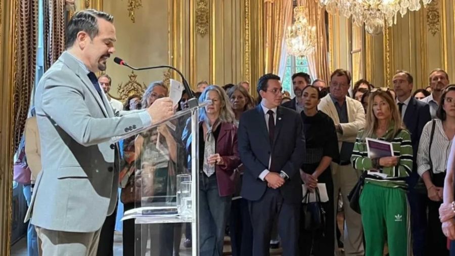 Presentación de la guía contra la violencia hacia las mujeres en la Embajada Francesa 20260317