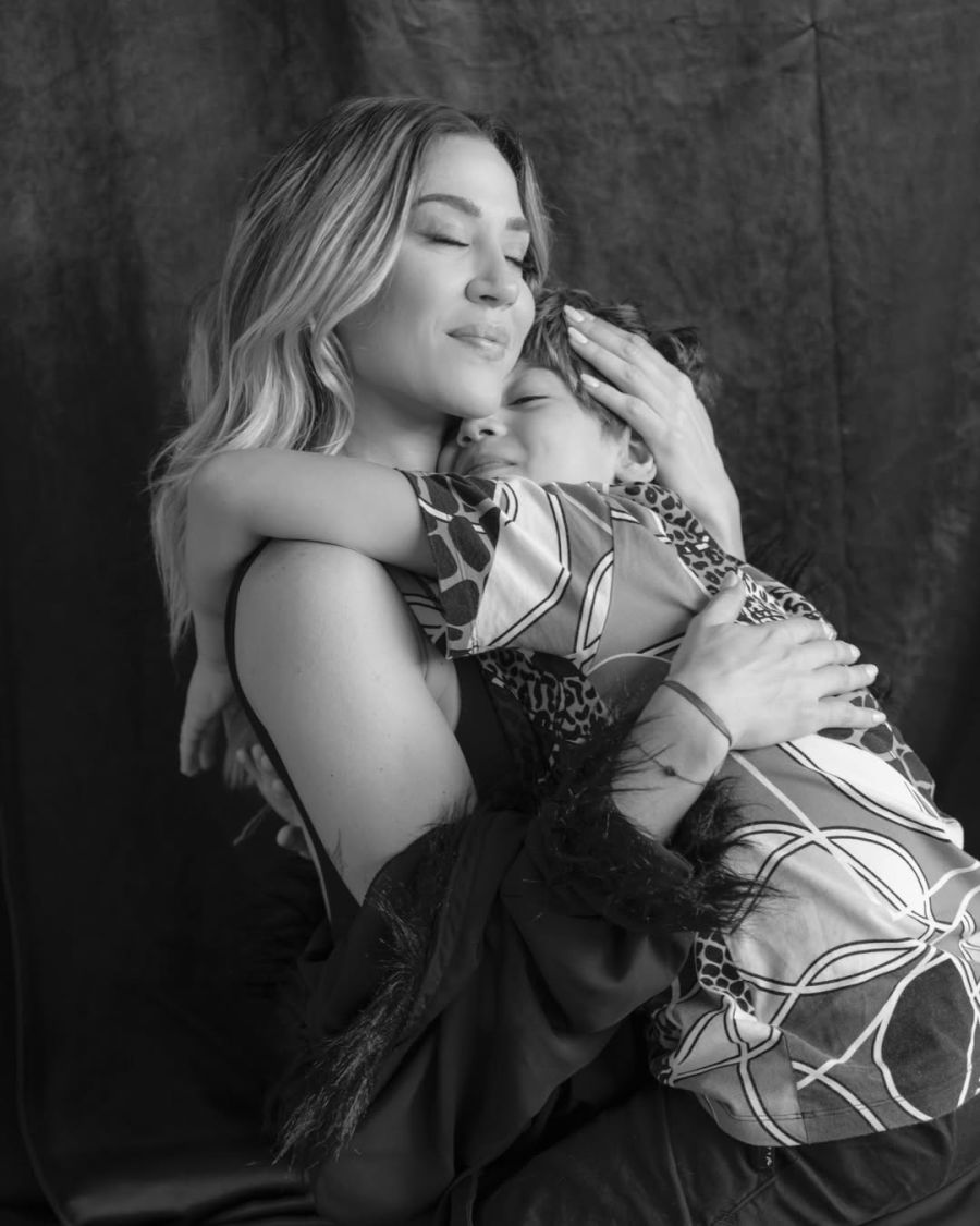 Jimena Barón y Momo