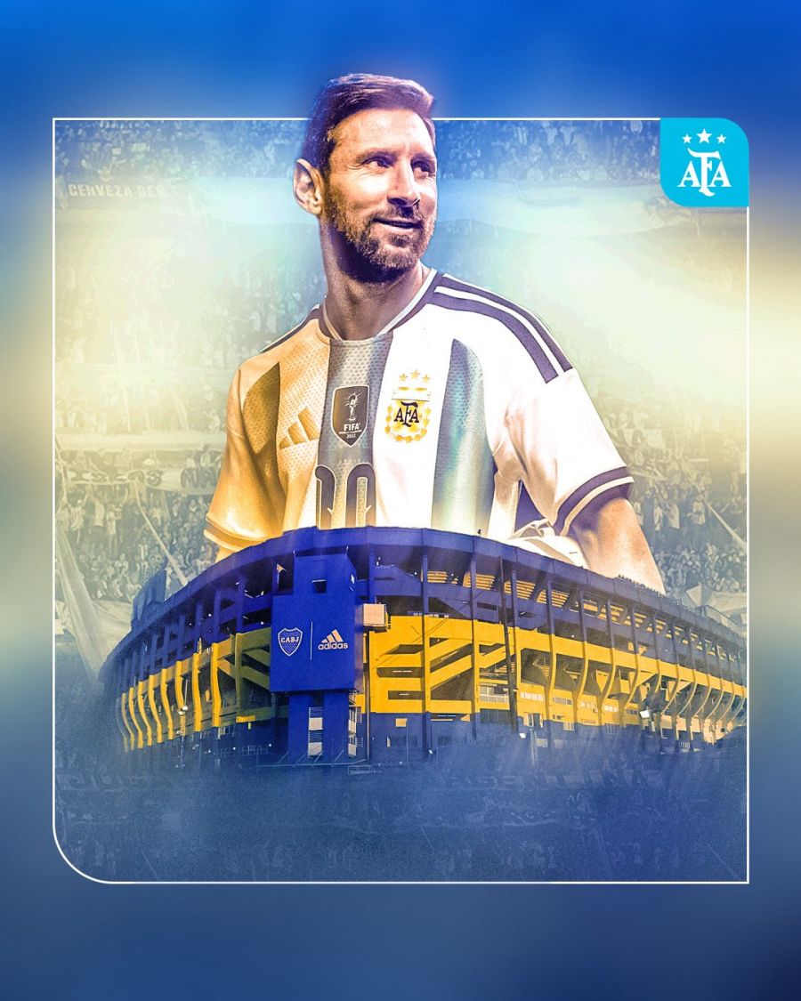 Messi en La Bombonera