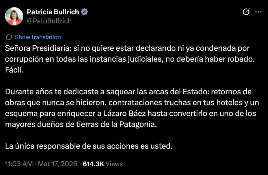 Patricia Bullrich