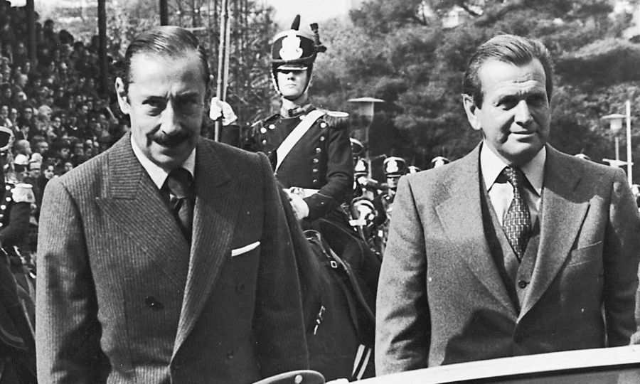 Rafael Videla y Jorge Zorreguieta
