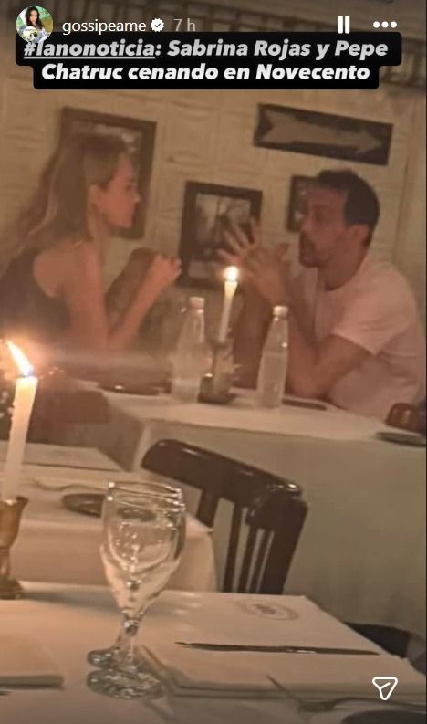 Sabrina Rojas y José Chatruc