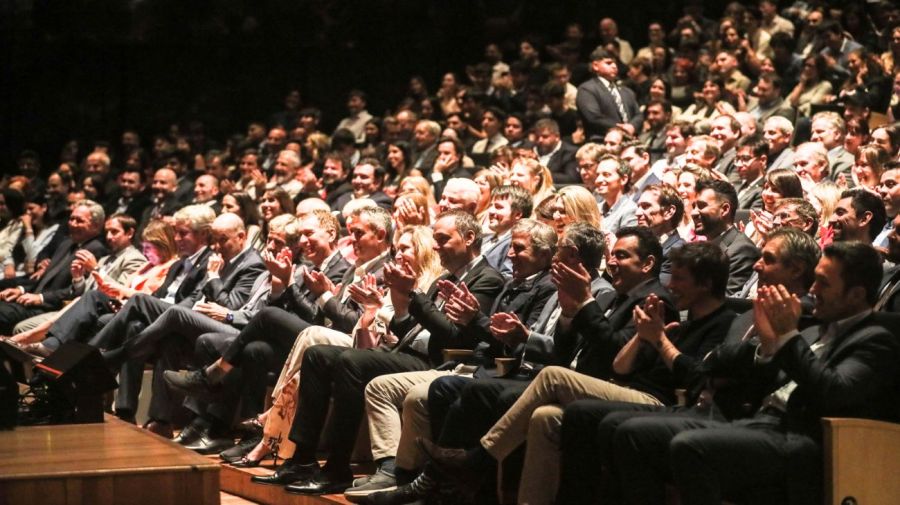 El gabinete de Javier Milei en el homenaje a Adam Smith