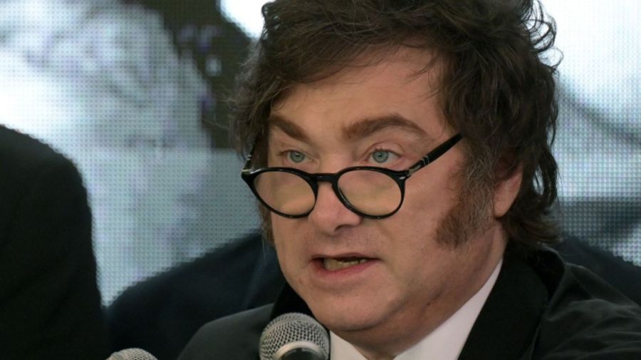 El presidente Javier Milei