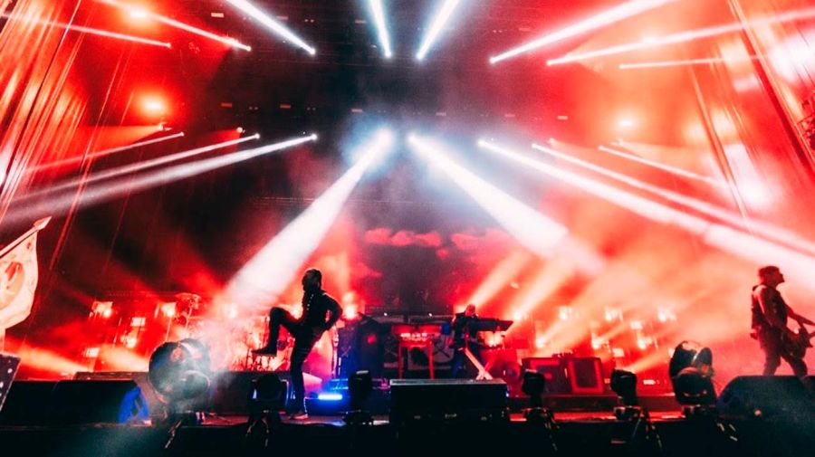 Keith Flint, cantante de la banda inglesa The Prodigy