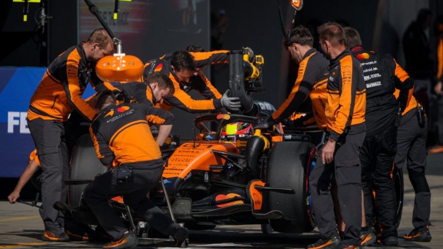 McLaren en el GP de China