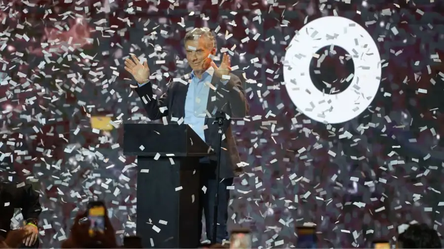 Mauricio Macri en la reunión del Consejo Nacional del PRO el 19 de marzo de 2026 en Parque Norte