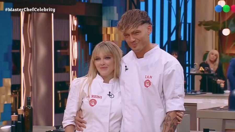 Sofía Gonet e Ian Lucas