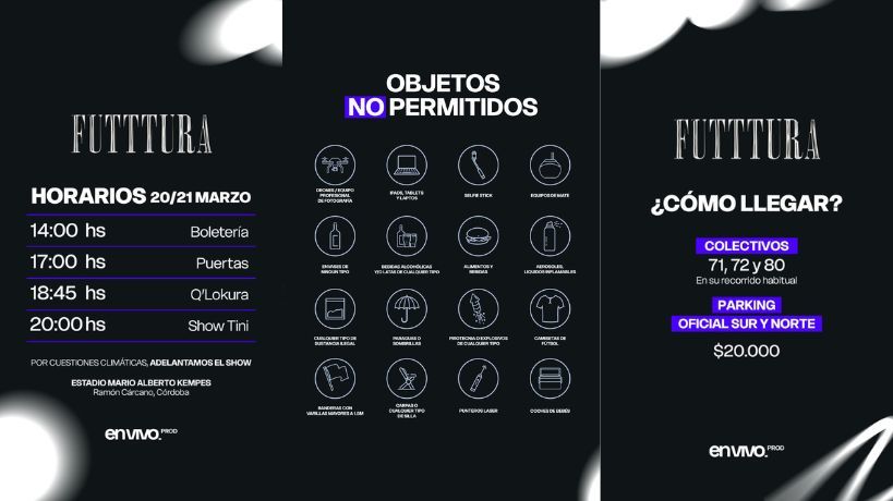 Tini en Córdoba operativo