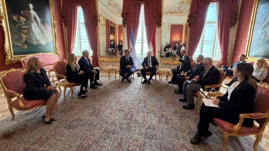 Javier Milei en Hungría 21032026