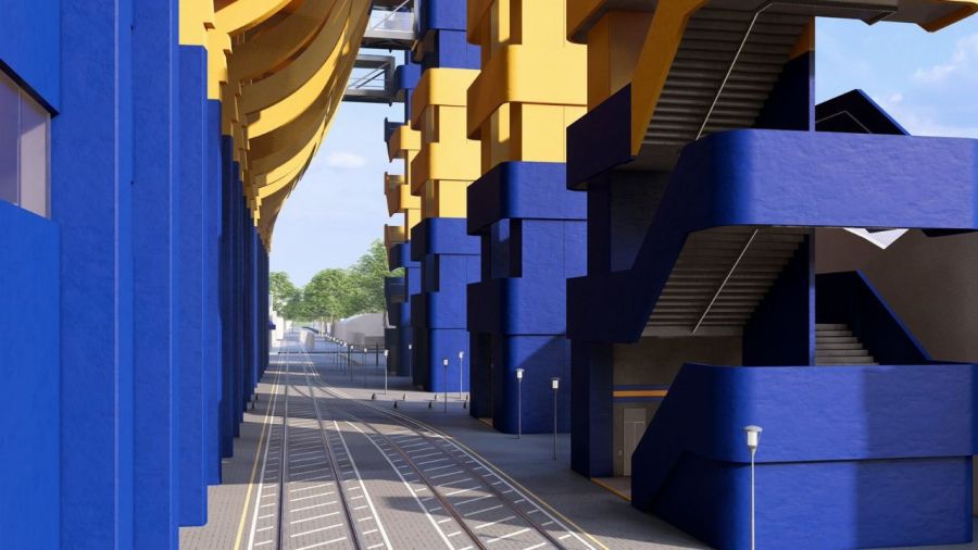 La Bombonera y un nuevo Render