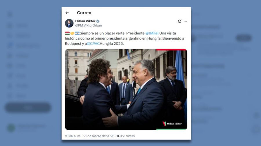 Posteo Victor Orbán 21032026
