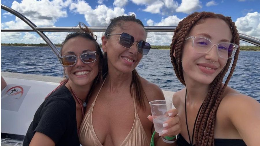 Viviana Saccone en Punta Cana