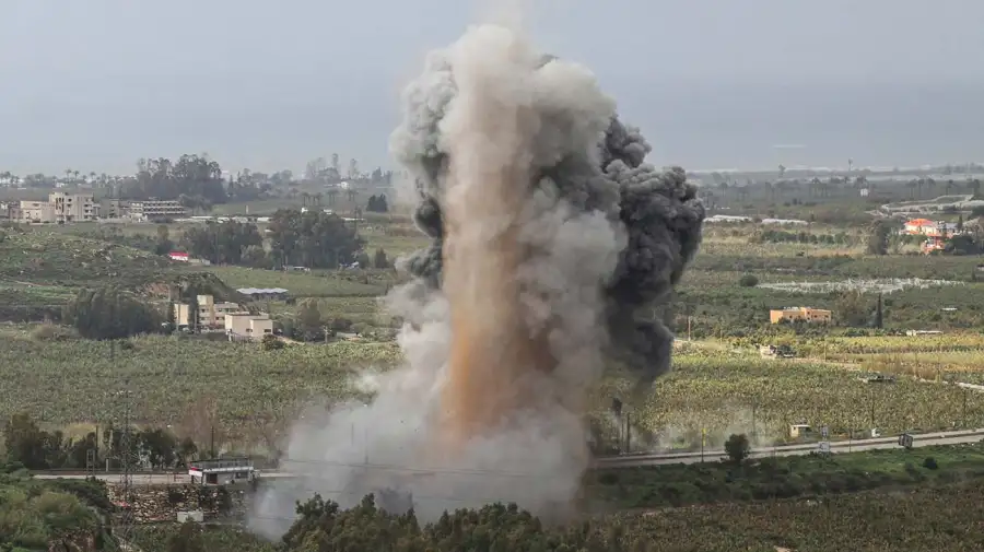 Ataques de Israel al sur del Líbano