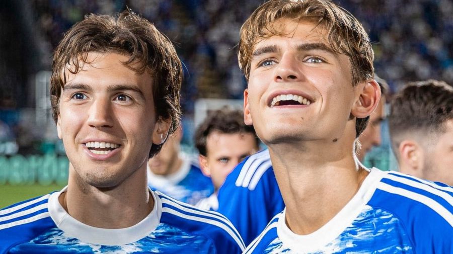 Máximo Perrone y Nico Paz