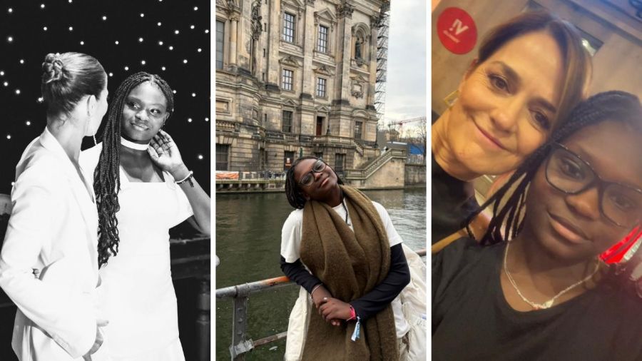 Stephanie, la hija de Andrea Pietra