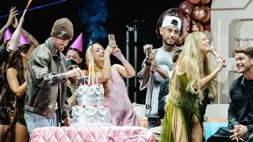 Tini festejó su cumpleaños en el Kempes