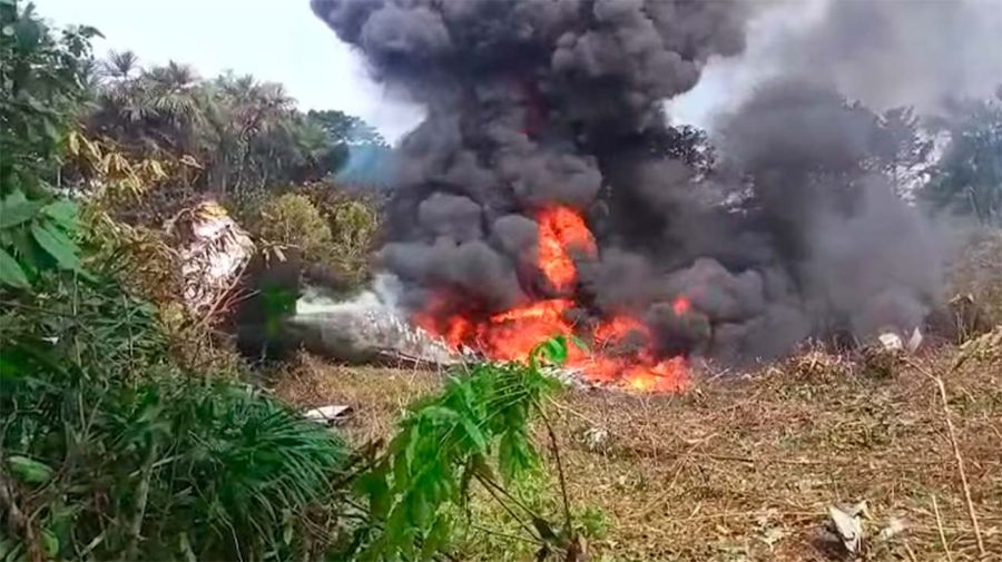 Accidente de avión Hércules de la Fuerza Aérea de Colombia