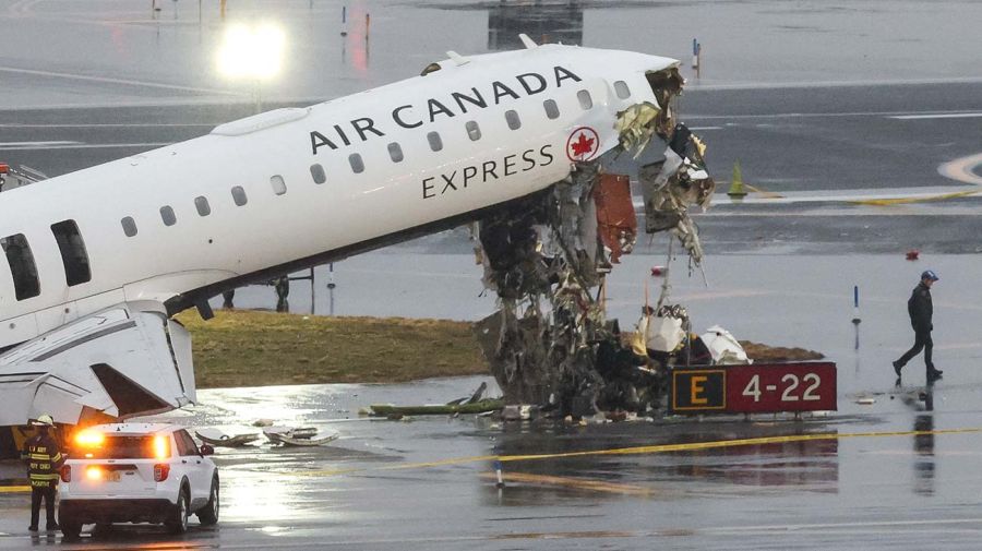 Accidente en NY Air Canadá 23032026