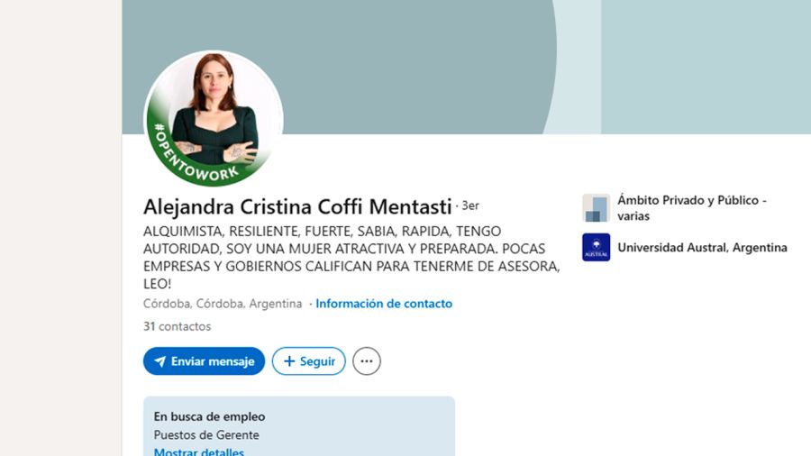 Alejandra Coffi Linkedin