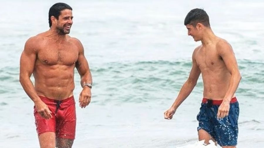 Luciano Castro y Mateo Castro