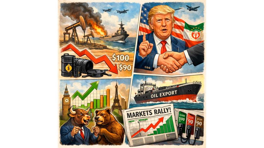 Petróleo baja a 100 dólares 23032026