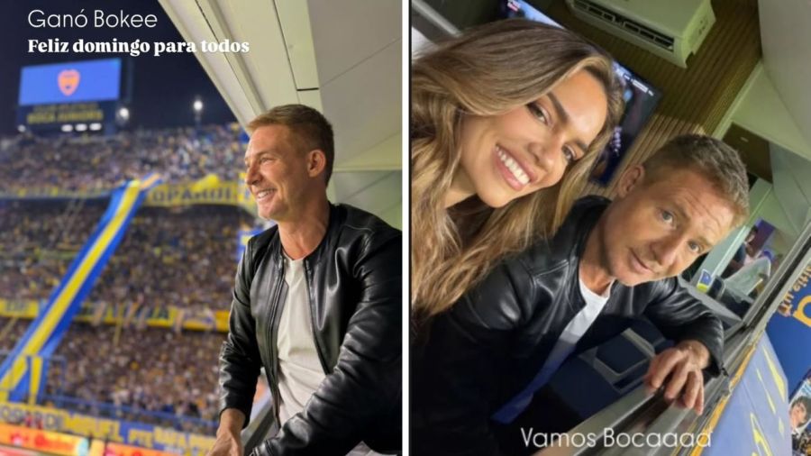 Rocío Robles y Adrián Suar