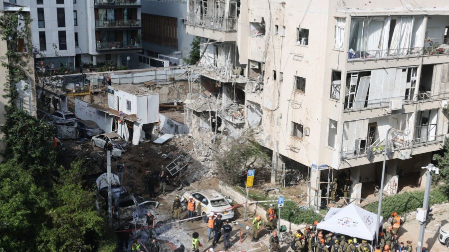 Bombardeos en Israel