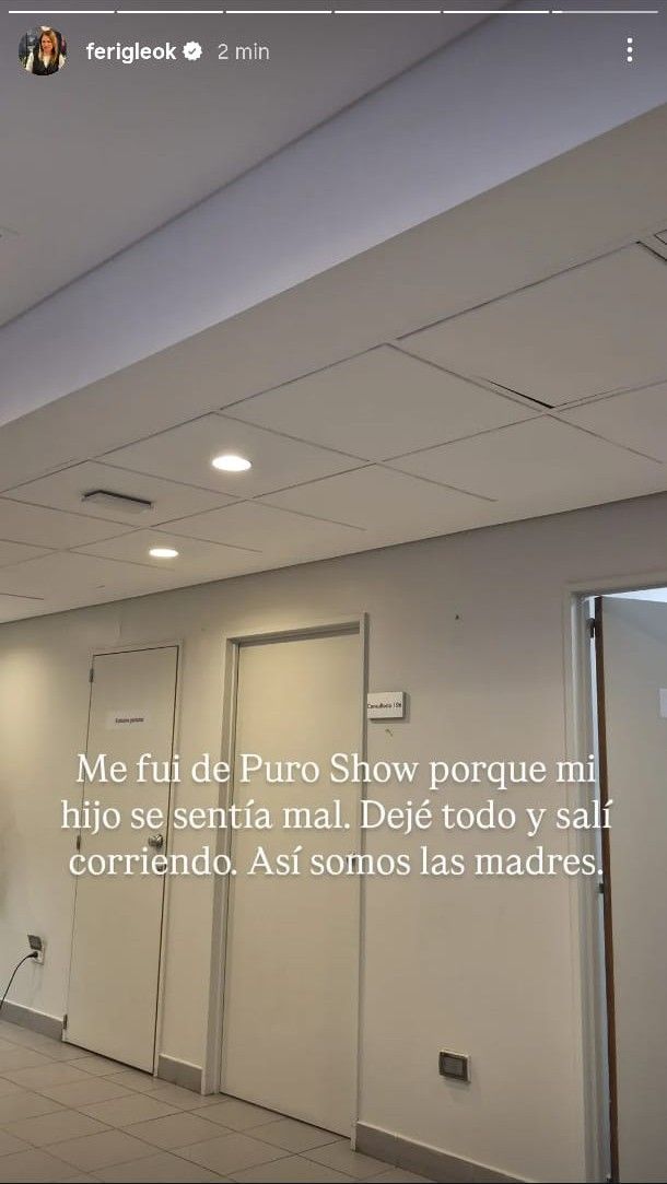 Fernanda Iglesias abandonó abruptamente Puro Show