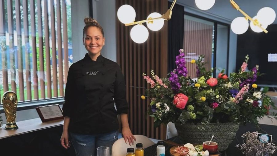 Natali, la chef privada de Julián Álvarez y Emilia Ferrero