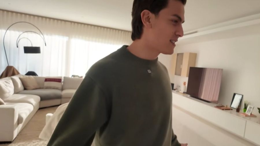 Paulo Dybala y Oriana Sabatini