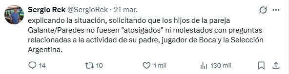 Revelan la llamativa decisión que tomaron Leandro Paredes y Camila Galante