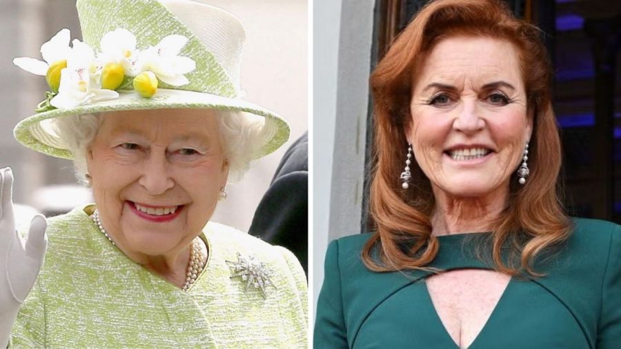 Sarah Ferguson, Reina Isabel II