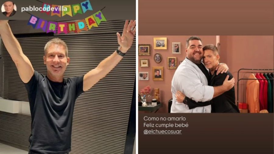 Adrián Suar y Rocío Robles