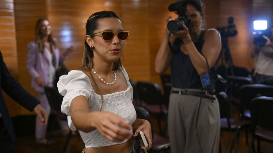 Agostina Paez, abogada argentina detenida en Brasil