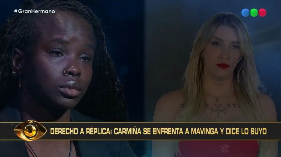 Jenny Mavinga y Carmiña Masi