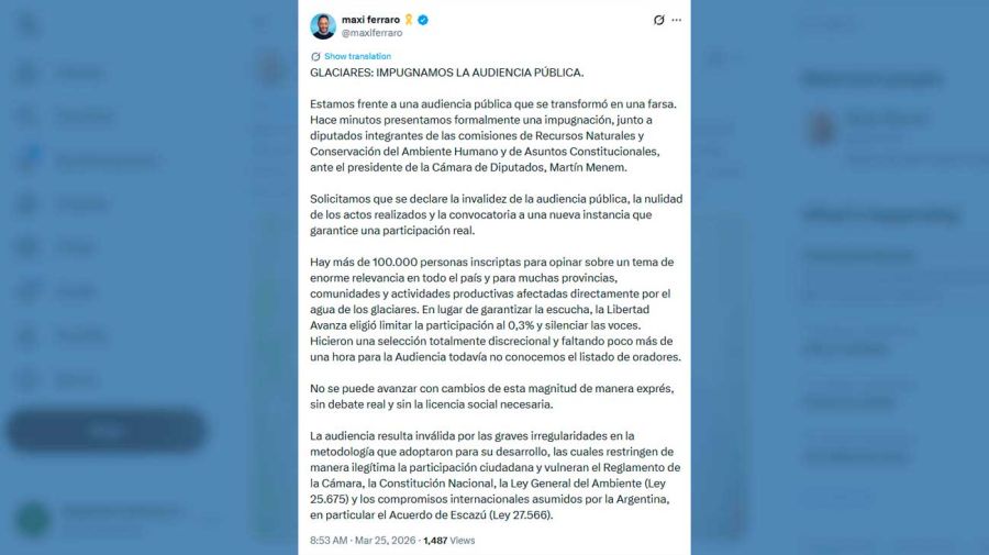 X Maxi Ferraro 25032026