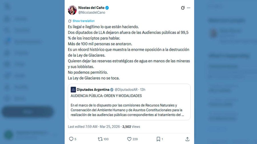 X Nicolas del Caño 25032026