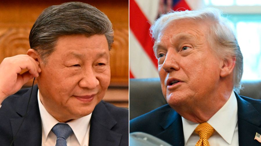 Xi Jinping y Donald Trump 25032026