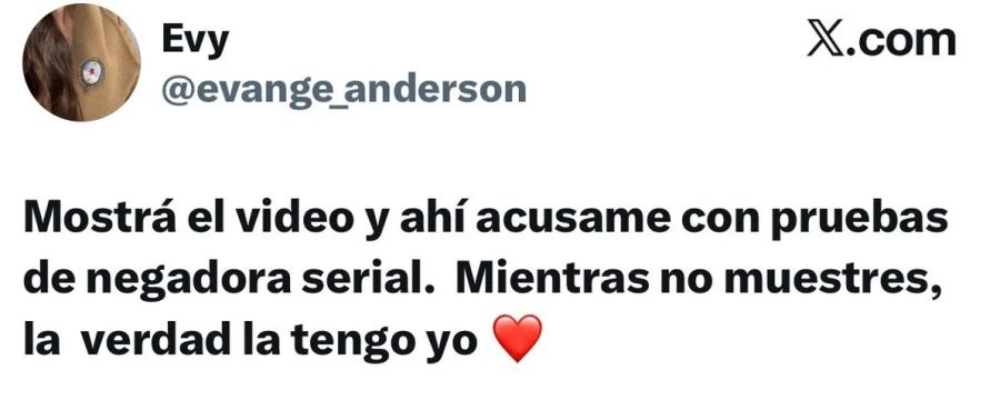 Yanina Latorre contra Evangelina Anderson