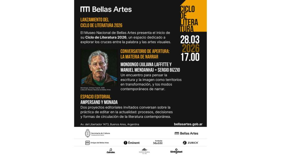 Agenda cultural del 26 de marzo al 1 de abril